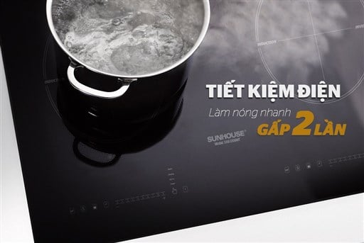 Bếp đôi điện từ SUNHOUSE SHB DI99MT – ảnh 6