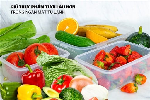 Bộ 3 hộp bảo quản thực phẩm ngăn mát biozone tiện lợi KB-CO3P02 – ảnh 6