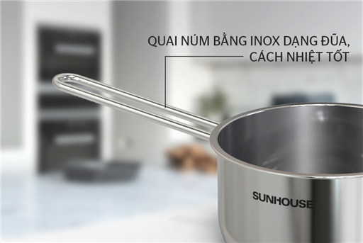 Nồi quấy bột inox 5 đáy Sunhouse SHG508-16 – ảnh 5