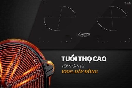 BẾP đôi ĐIỆN từ SUNHOUSE MAMA MMB-03I – ảnh 7