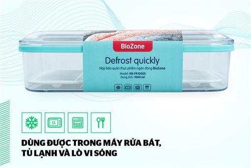 Hộp bảo quản thực phẩm ngăn đông biozone 1000ML KB-FR1000S – ảnh 6