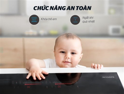 Bếp đôi điện từ Sunhouse SHB888-PLUS – ảnh 7