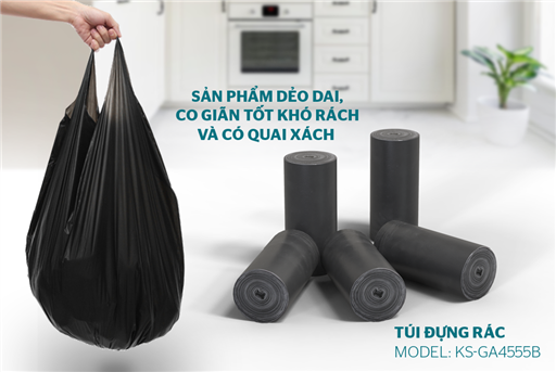Túi đựng rác phân hủy sinh học Sunhouse KS-GA4555BS – ảnh 5