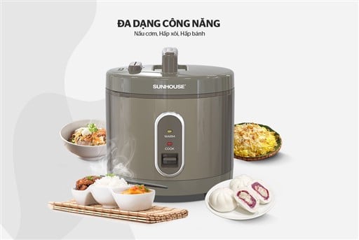 Nồi cơm điện 1.8L Sunhouse SHD8631 – ảnh 6
