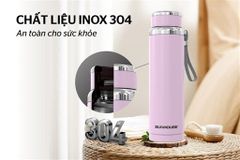 Bình giữ nhiệt flexi 720 ml Sunhouse KS-TU720FP ảnh 6
