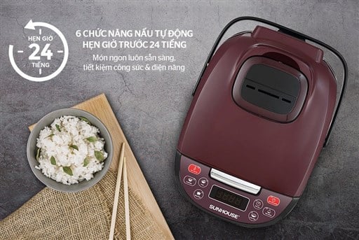 Nồi cơm điện tử 1.8L Sunhouse SHD8909 – ảnh 6