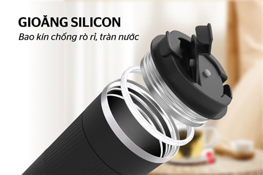 Cốc giữ nhiệt snappy 500 ml Sunhouse KS-TU500SB – ảnh 6