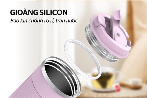 Cốc giữ nhiệt snappy 500 ml Sunhouse KS-TU500SP – ảnh 6