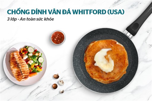 Chảo chống dính vân đá đáy từ Sunhouse SH24G – ảnh 8