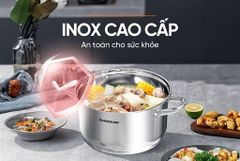 Nồi inox 3 đáy Sunhouse SHG301-20 ảnh 6