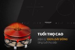 Bếp đôi điện từ hồng ngoại Sunhouse SHB9105MT ảnh 7