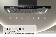 Máy hút mùi chữ t Sunhouse SHB72083 ảnh 6