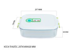 Hộp bảo quản thực phẩm thông minh biozone 1250ML KB-SM1250S ảnh 8
