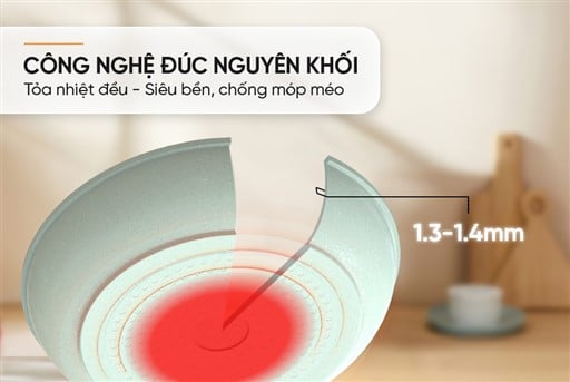 Chảo chống dính siêu bền đáy từ Sunhouse SBD26MT – ảnh 6