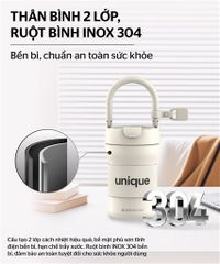 Bình giữ nhiệt unique 300ML Sunhouse KS-TU300US ảnh 6
