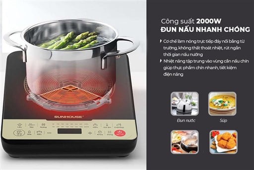 Bếp từ đơn Sunhouse SHD6869 – ảnh 6