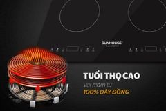 BẾP đôi ĐIỆN từ SUNHOUSE SHB9101 ảnh 6