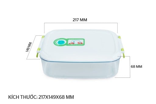 Hộp bảo quản thực phẩm thông minh biozone 1250ML KB-SM1250S – ảnh 7