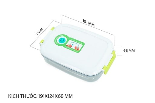 Hộp bảo quản thực phẩm thông minh biozone 900ML KB-SM900S – ảnh 7
