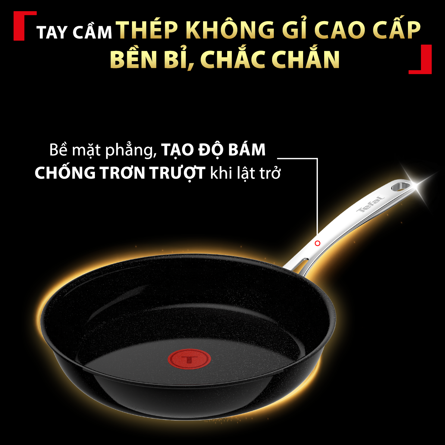 Chảo chiên ceramic cao cấp Tefal EXCELLENCE+ CERAMIC, Fusion Core – ảnh 2