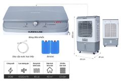 Máy làm mát không khí Sunhouse SHD7739 ảnh 7
