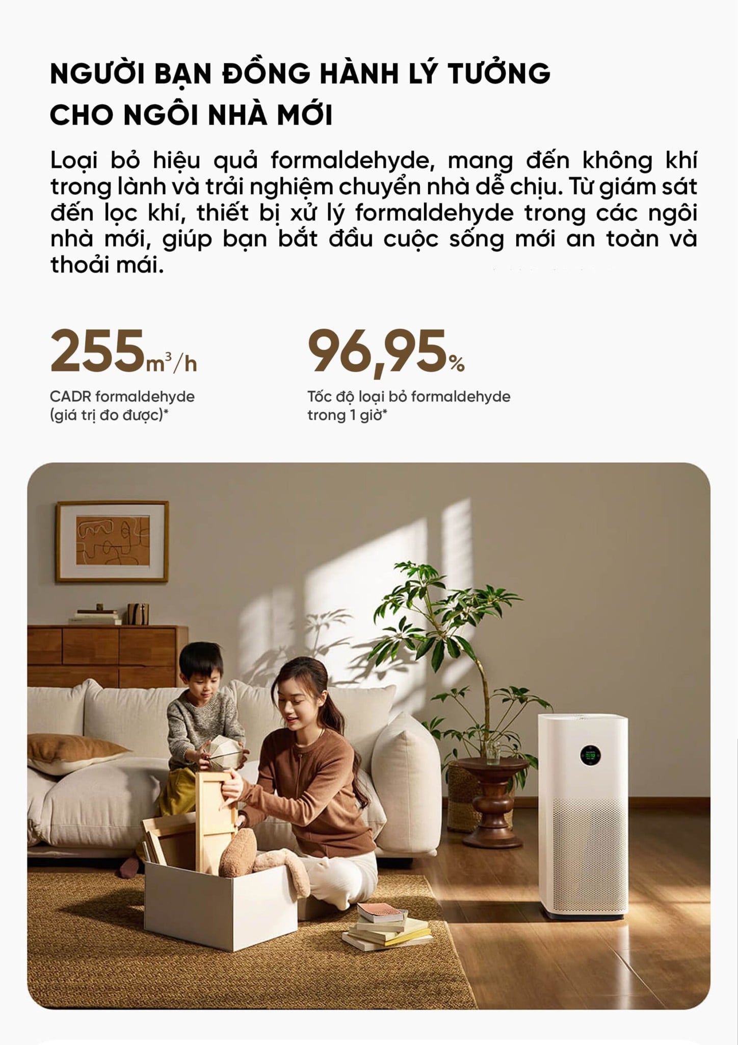 Máy lọc không khí Xiaomi Mijia 5s máy lọc không khí diện tích 60m² – ảnh 7