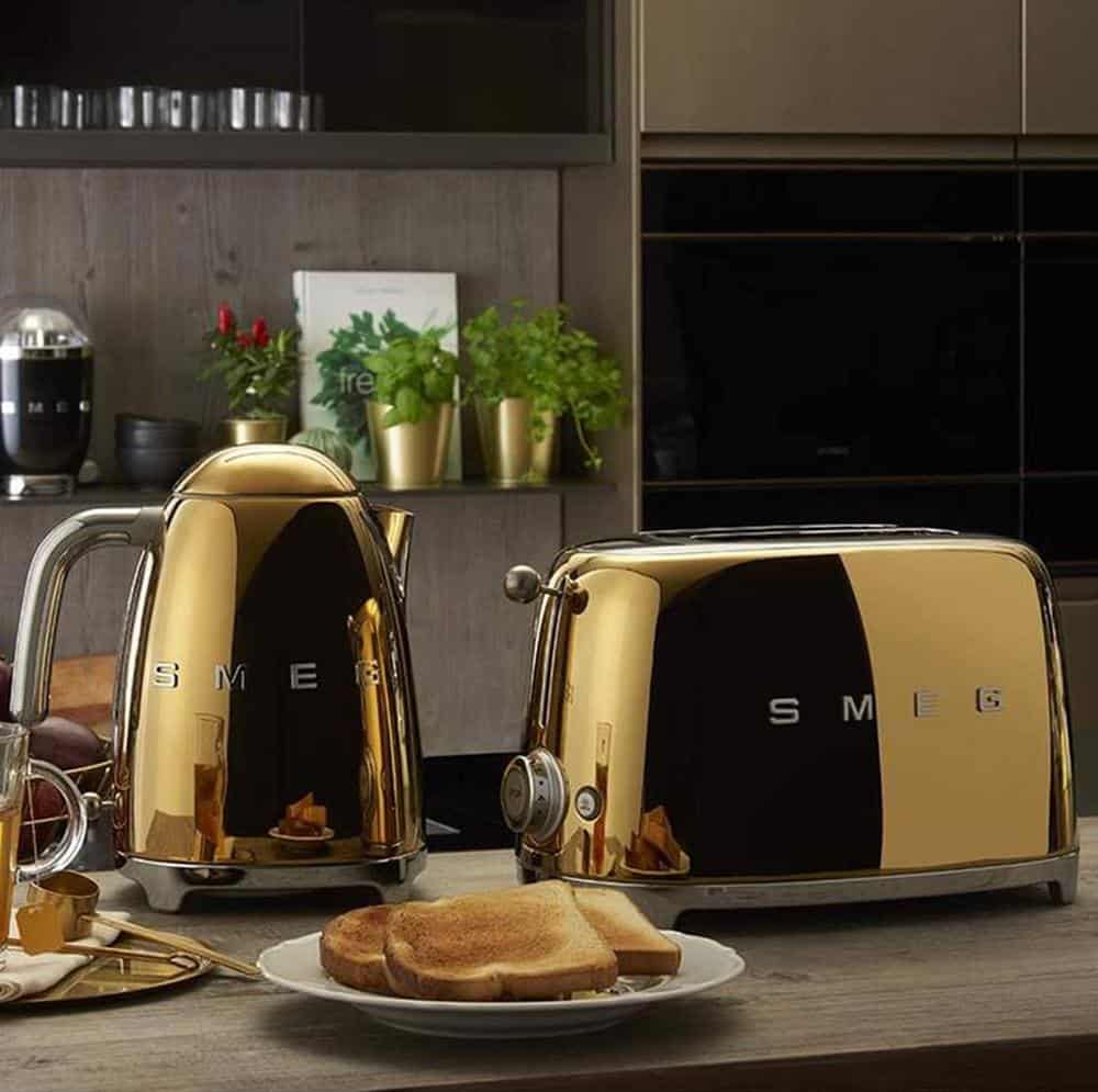 Máy Nướng Bánh Mì Smeg TSF01GOEU Gold Glossy – ảnh 7