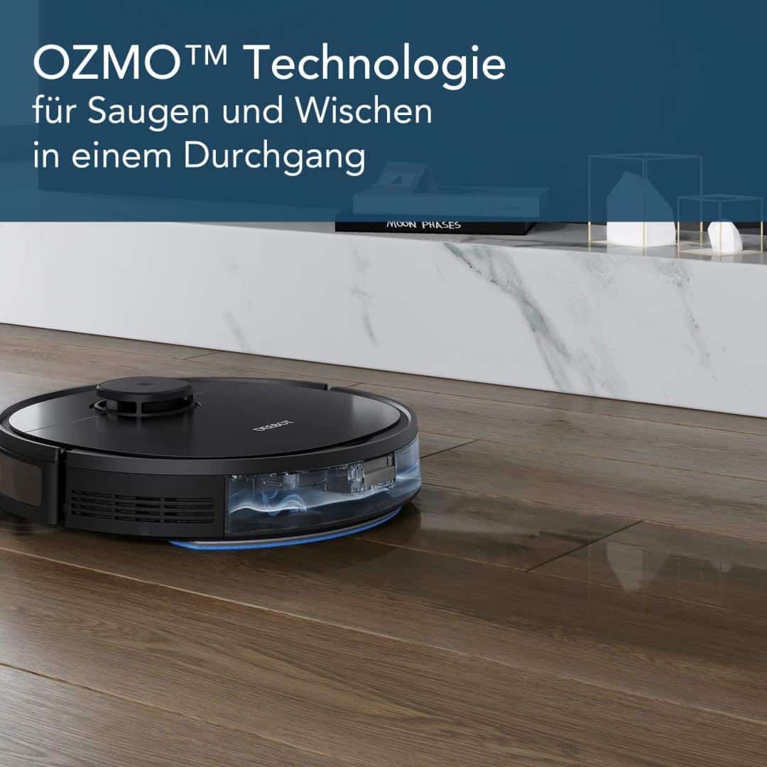 Robot Hút Bụi Lau Nhà Deebot Ozmo 950 Care Nhiều Giẻ Lau Hơn – ảnh 4
