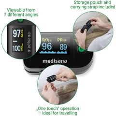 Máy Đo Oxi Xung Medisana PM 100 Màu Đen 79455 ảnh 5