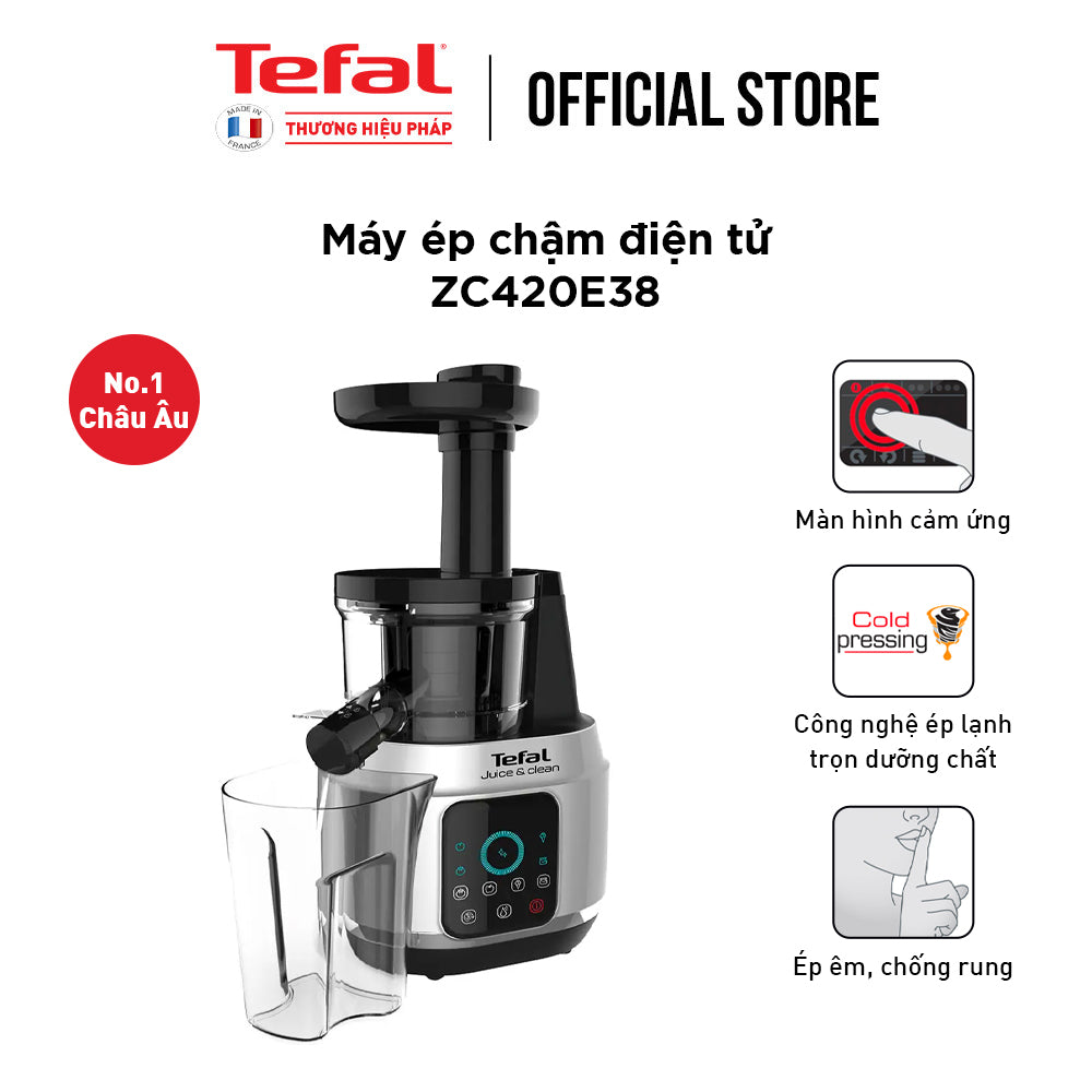 Máy ép chậm Tefal ZC420E38 - 150W - Điện tử