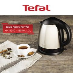 Bình đun siêu tốc Tefal KI431D10 - inox - 1.2L