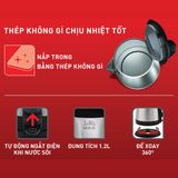  Bình đun siêu tốc Tefal KI431D10 - inox - 1.2L 