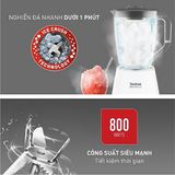  Máy xay sinh tố Tefal BlendForce+ Piano BL47YB66- 800W- Xám - cối xay XL 