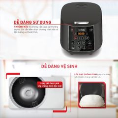 Nồi cơm điện tử Tefal Easy Rice Plus RK736B68 - 1.8L ảnh 3