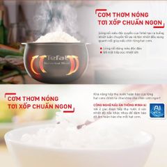 Nồi cơm điện tử Tefal Easy Rice Plus RK736B68 - 1.8L ảnh 4