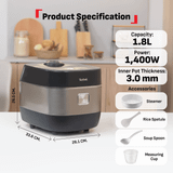  Nồi cơm cao tần Tefal Rice Master Max RK819868 -1.8L 