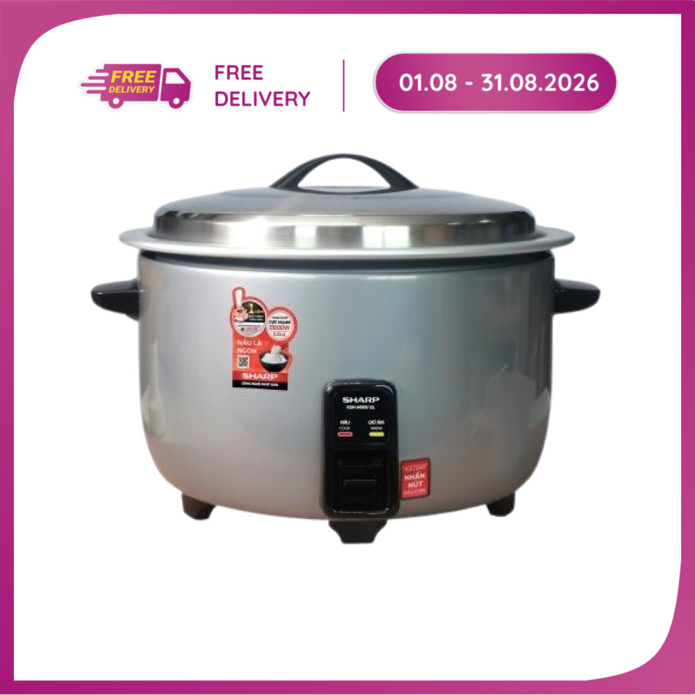 Nồi cơm công nghiệp Sharp 6.5 lít KSH-H65V-SL – ảnh 8
