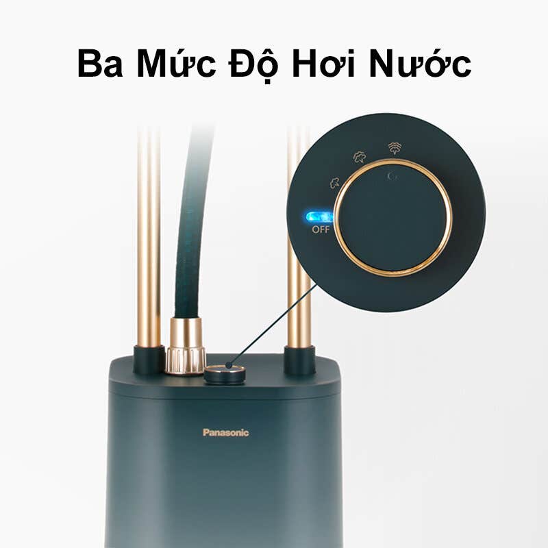 Bàn ủi cây công suất cao đến 2400 W* cùng móc treo mở rộng giúp ủi phẳng linh hoạt nhanh chóng Panasonic NI-GWG090GRA – ảnh 7