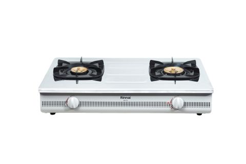 Bếp gas dương Rinnai RV-770(S1) 702mm 2 lò nấu, mặt thép không gỉ
