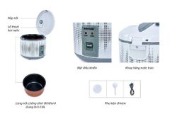 Nồi cơm điện 1.8L Sunhouse SHD8601 ảnh 8