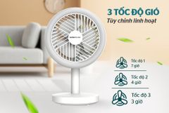 Quạt sạc mini Sunhouse SHD7114 ảnh 7