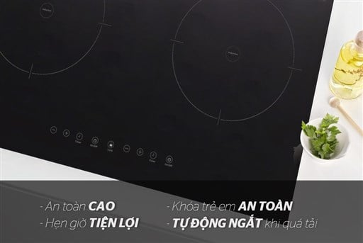 Bếp đôi điện từ Sunhouse SHB9111MT – ảnh 8