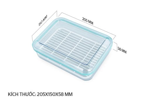 Hộp bảo quản thực phẩm ngăn đông biozone 1000ML KB-FR1000S – ảnh 7