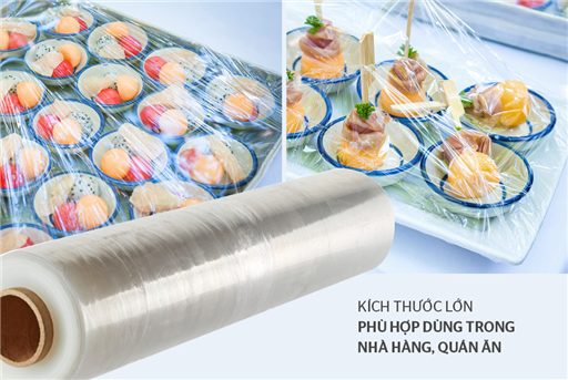 Màng bọc thực phẩm horeca Sunhouse KS-WR45250H – ảnh 6