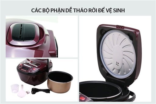 Nồi cơm điện tử 1.8L Sunhouse SHD8909 – ảnh 7