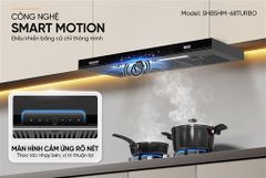 Máy hút mùi âm tủ Sunhouse SHB5HM-68TURBO ảnh 7