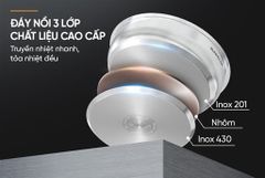 Bộ nồi xửng 3 đáy Sunhouse SHG507-24C ảnh 7
