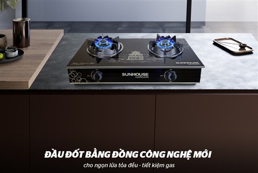 Bếp gas dương kính Sunhouse Mama MMBB0787B – ảnh 2