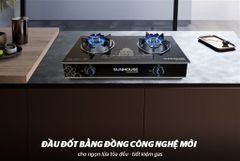 Bếp gas dương kính Sunhouse Mama MMBB0787B ảnh 2