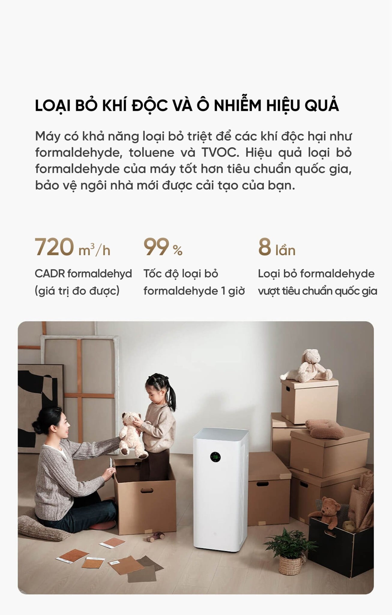 Máy lọc không khí Xiaomi Mijia 5 Pro máy lọc không khí diện tích 92m² – ảnh 8